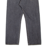 LEVI'S 501 Jeans Mens Grey Regular Straight W35 L27