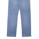 LEVI'S 505 Jeans Mens Blue Regular Straight Stone Wash W34 L32