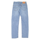LEVI'S 505 Jeans Mens Blue Regular Straight Stone Wash W30 L32