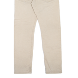 LEVI'S 502 Jeans Mens Beige Regular Tapered W30 L27