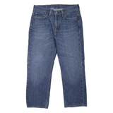 LEVI'S 514 Jeans Mens Blue Slim Straight Stone Wash W32 L24