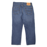 LEVI'S 514 Jeans Mens Blue Slim Straight Stone Wash W32 L24