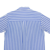 CHAPS Mens Shirt Blue Striped L