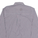 CHAPS Mens Shirt Green Plaid Long Sleeve L