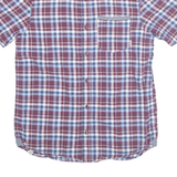 VANS Mens Shirt Purple Plaid M