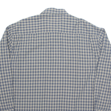 NAUTICA Mens Shirt Blue Plaid Long Sleeve XL