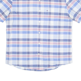 TOMMY HILFIGER Mens Shirt Blue Plaid L