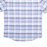 TOMMY HILFIGER Mens Shirt Blue Plaid L