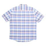 TOMMY HILFIGER Mens Shirt Blue Plaid L