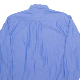 TOMMY HILFIGER Golf Mens Plain Shirt Blue Long Sleeve M