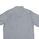 WRANGLER Mens Denim Shirt Grey L
