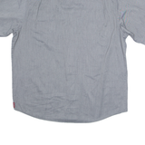 WRANGLER Mens Denim Shirt Grey L