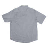 WRANGLER Mens Denim Shirt Grey L