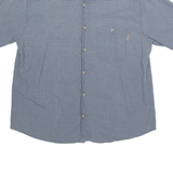 WOOLRICH Mens Shirt Blue Check XL