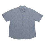 WOOLRICH Mens Shirt Blue Check XL
