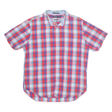 NAUTICA Mens Shirt Red Plaid L