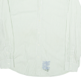 LEVI'S Mens Shirt Green Striped Long Sleeve XL