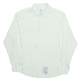 LEVI'S Mens Shirt Green Striped Long Sleeve XL