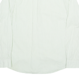 LEVI'S Mens Shirt Green Striped Long Sleeve XL