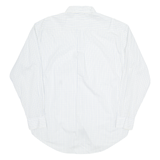 TOMMY HILFIGER Mens Shirt White Check Long Sleeve XL