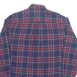 NAUTICA Mens Shirt Blue Plaid Long Sleeve M