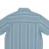 WOOLRICH Mens Shirt Blue Striped L