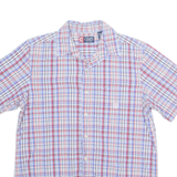 CHAPS Mens Shirt Blue Plaid M