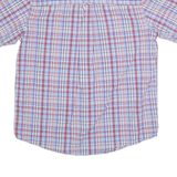CHAPS Mens Shirt Blue Plaid M