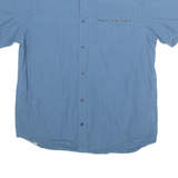 VANS Mens Shirt Blue Houndstooth L