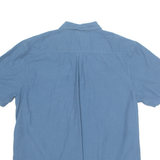 VANS Mens Shirt Blue Houndstooth L