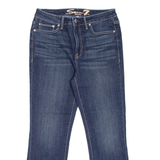 SEVEN7 Womens Jeans Blue Regular Bootcut Stone Wash W29 L25