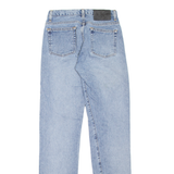 CALVIN KLEIN JEANS Womens Jeans Blue Slim Straight W25 L32