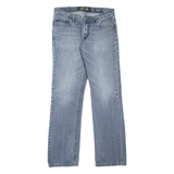 SEVEN7 Mens Jeans Blue Regular Straight Stone Wash W32 L31