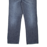 DKNY Mens Jeans Blue Regular Straight Stone Wash W32 L30