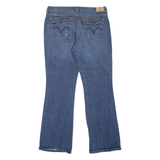 LEVI'S 515 Womens Jeans Blue Regular Bootcut Stone Wash W32 L30
