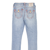 TRUE RELIGION Halle Womens Jeans Blue Slim Skinny Stone Wash W25 L27