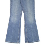 ARMANI EXCHANGE Womens Jeans Blue Regular Flared Stone Wash W30 L31