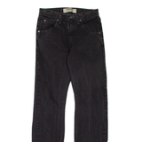 WRANGLER Mens Jeans Black Regular Straight W28 L32