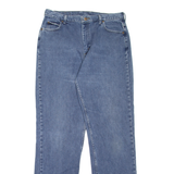 LEE Womens Jeans Blue Regular Straight W33 L34