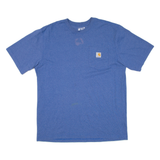 CARHARTT Loose Fit Mens T-Shirt Blue L