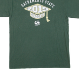 CHAMPION Sacramento State 2019 Graduate Mens T-Shirt Green USA M