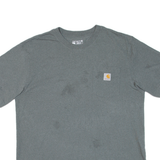 CARHARTT Loose Fit Mens T-Shirt Green L