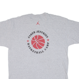 AIR JORDAN Mens T-Shirt Grey USA XL