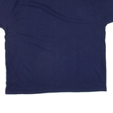 CHAMPION Auburn University Tigers Mens T-Shirt Blue USA 2XL