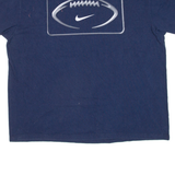 NIKE Womens T-Shirt Blue L