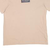 GUESS Mens T-Shirt Beige L