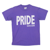 HANES Pride Soccer Womens T-Shirt Purple S