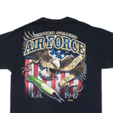 BATTLESPACE American Air Force Mens T-Shirt Black USA XL