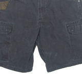 WRANGLER Carpenter Mens Workwear Shorts Blue L W36