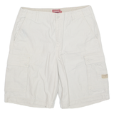 CHAPS Mens Cargo Shorts Cream M W32